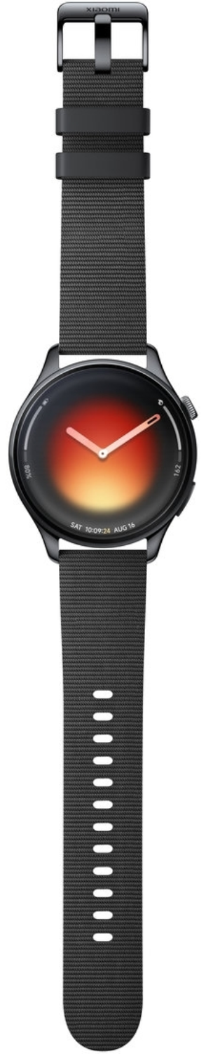 Смарт-часы Xiaomi Watch 5 черный с черным ремешком BHR07WRGL